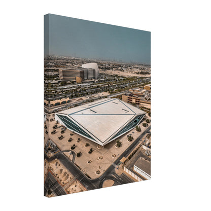 Toile de la Bibliothèque nationale du Qatar