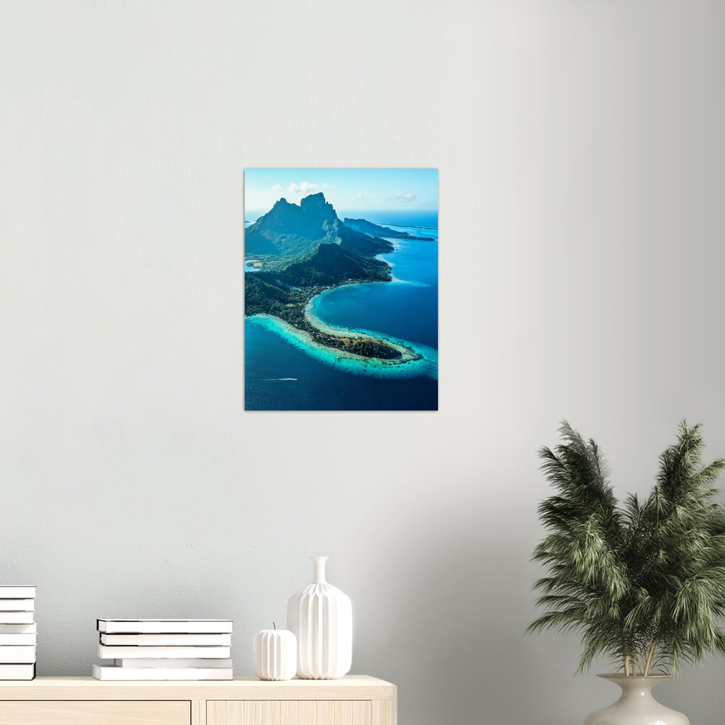 Bora Bora Mountain II Poster