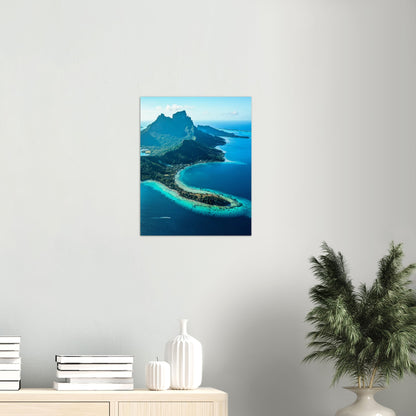 Montaña Bora Bora II Póster