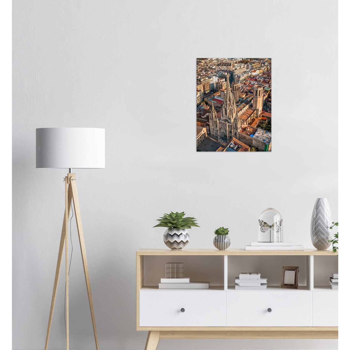 Barcelona Cathedral of Barcelona Poster