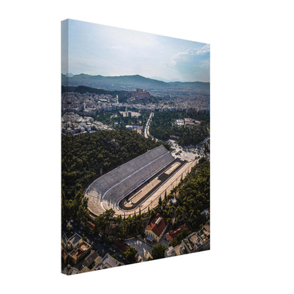 Greece, Athens, Panathenaic Stadium Canvas
