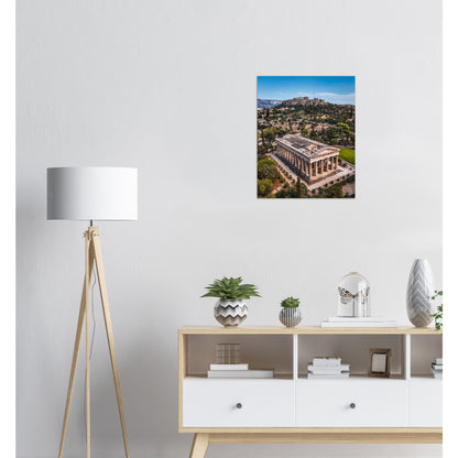 Greece, Athens, Temple of Hephaestus Poster