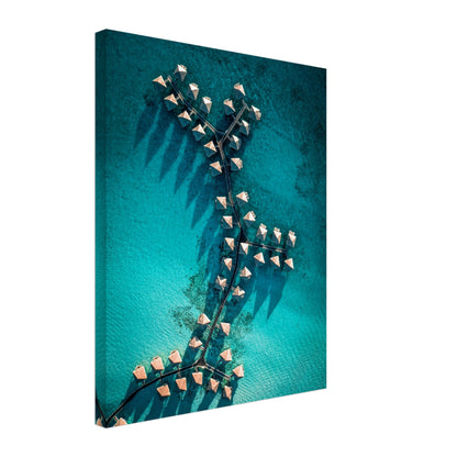 Bora Bora Birdview II Canvas