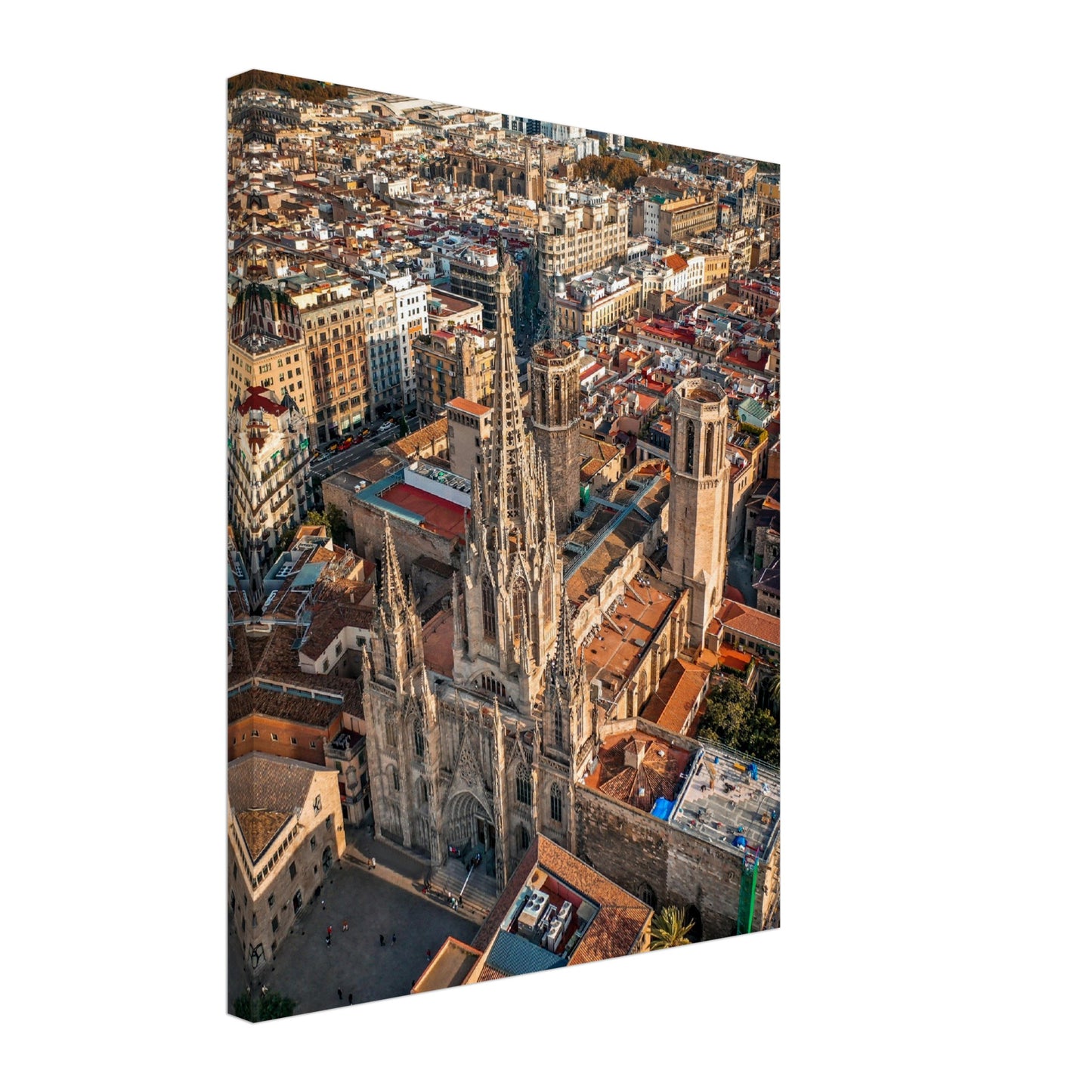 Barcelona Cathedral of Barcelona Canvas