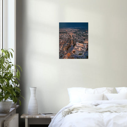 Affiche de la ville de Rome Lightz