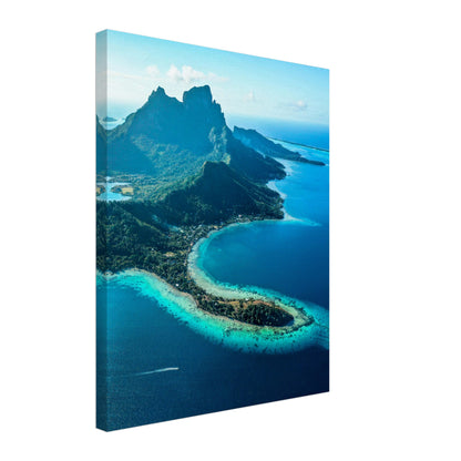 Bora Bora Mountain II Canvas
