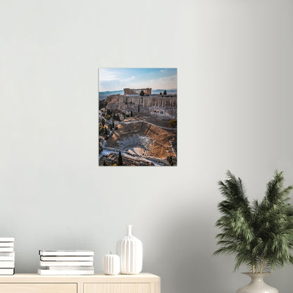 Grecia, Acrópolis de Atenas Póster