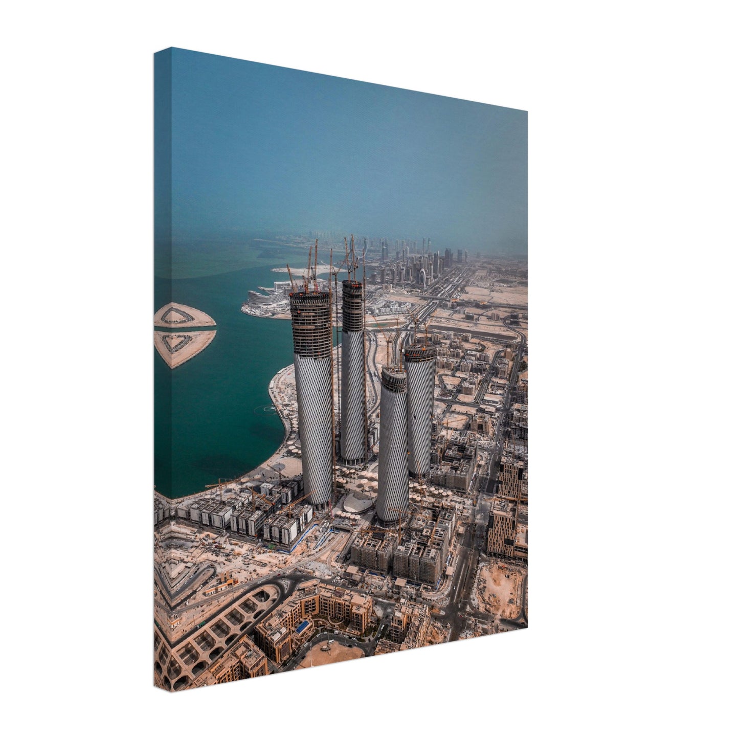 Qatar Lusail Plaza Tower 1 Canvas