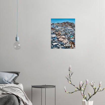 Grecia, Santorini, Oia III Póster