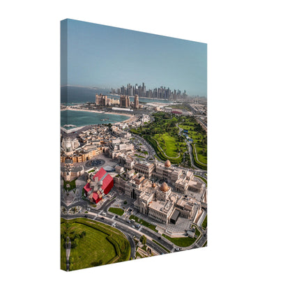 Qatar Cultural Village II Canvas