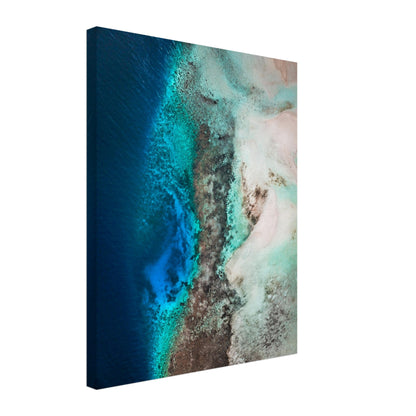 Raja Ampat, Indonésie Birdview Canvas