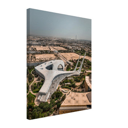 Qatar Education City Mosque Canvas