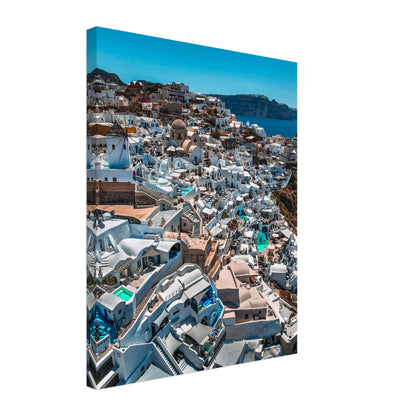 Greece, Santorini, Oia II Canvas