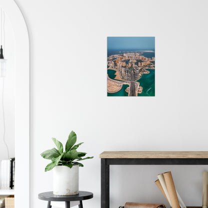 Qatar, The Pearl Poster