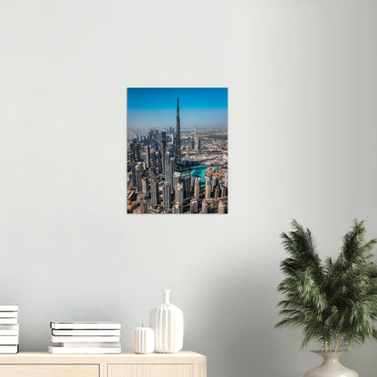 Dubai Burj Khalifa Poster