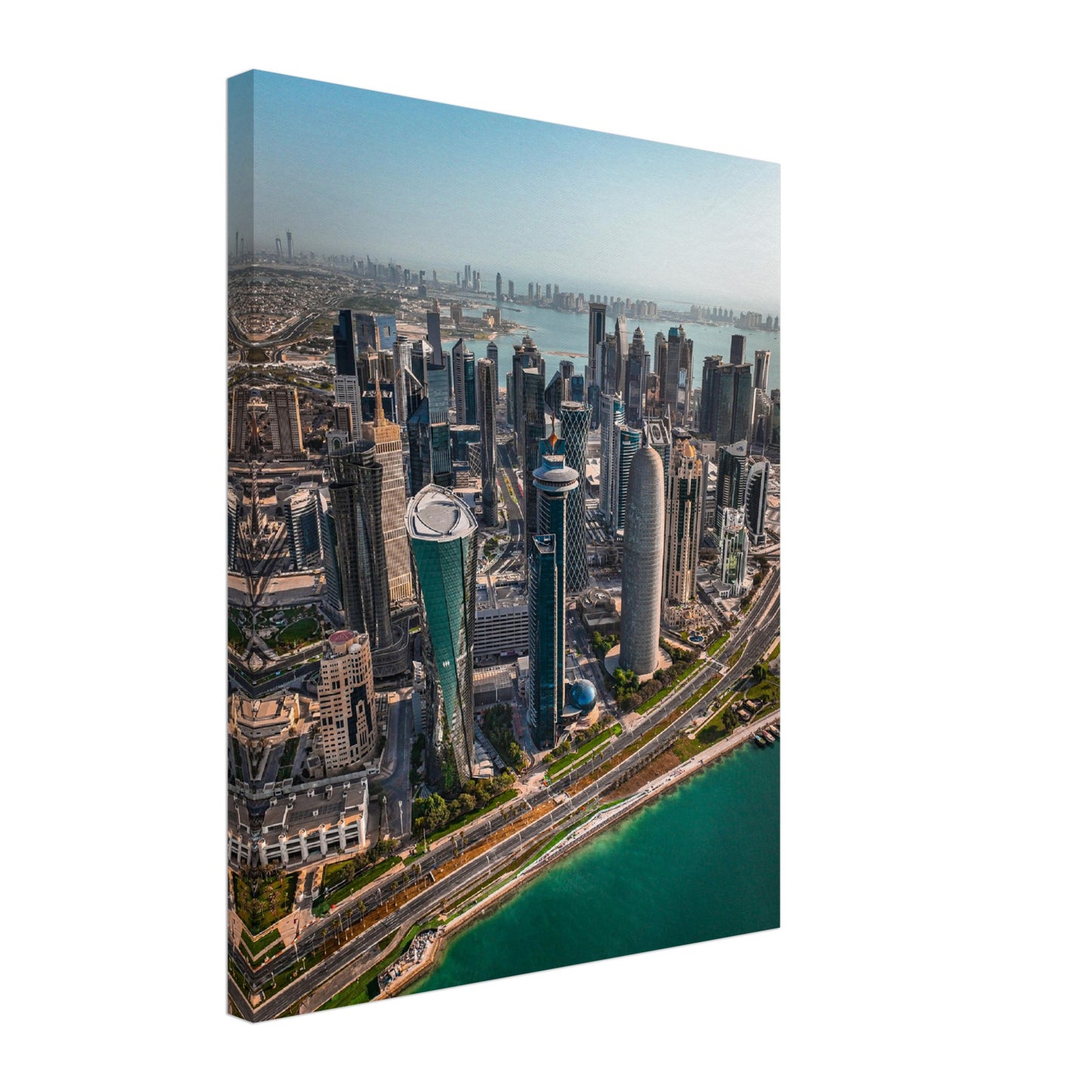 Qatar West Bay II Canvas