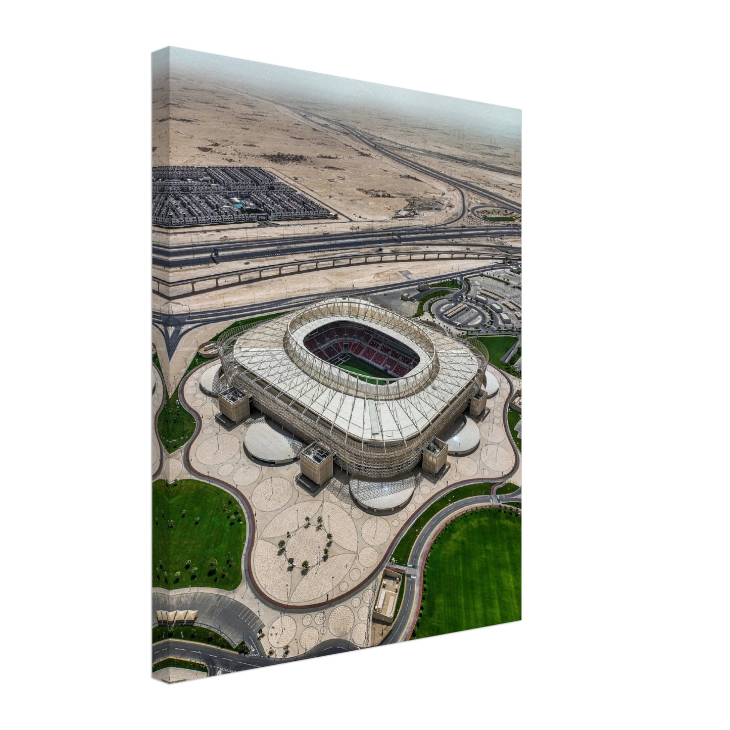 Qatar Ahmad Bin Ali Stadium Canvas