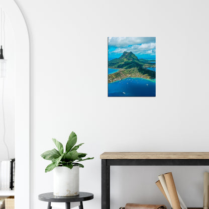 Bora Bora Island Canvas