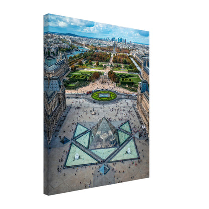 Paris Louvre Canvas