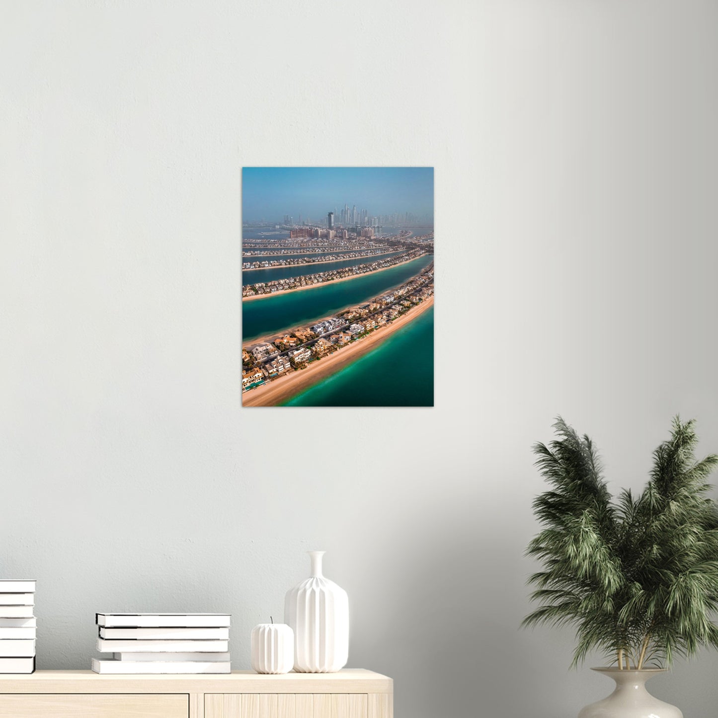 Dubai Palm Poster