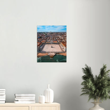 Lisboa Praça do Comércio Póster