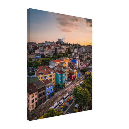 Istanbul Balat Canvas