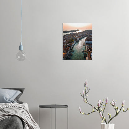 Tableau Coucher de Soleil de Venise