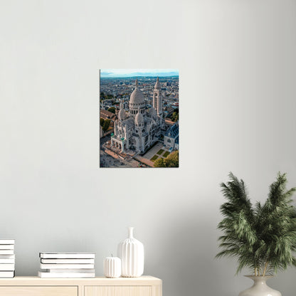 Paris The Basilica of the Sacred Heart of Paris Canvas