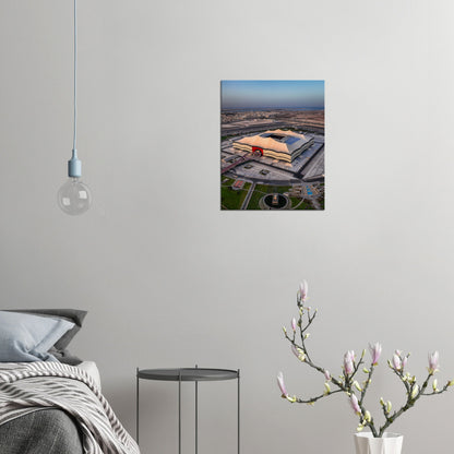 Qatar Al Bayt Stadium Canvas