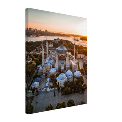 Istanbul Hagia Sophia Sunset Canvas