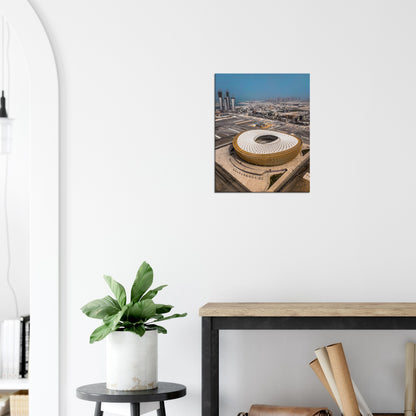 Qatar Lusail Stadium Canvas
