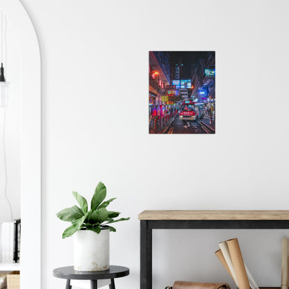 Autobús de Hong Kong Póster