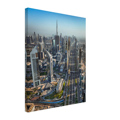 Dubai Skyscraper Canvas