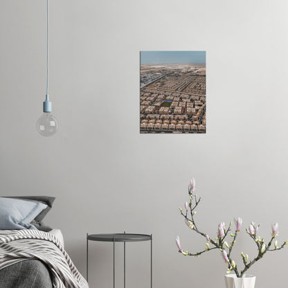 Qatar Houses II Canvas