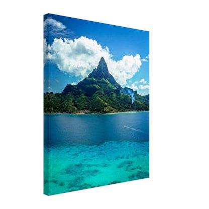 Bora Bora Lagoon Canvas