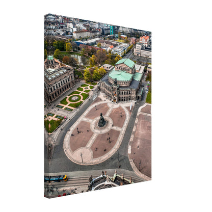 Toile Semperoper II de Dresde