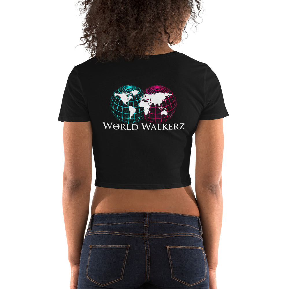 World Walkerz Crop Tee Women