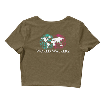 World Walkerz Crop Tee Women